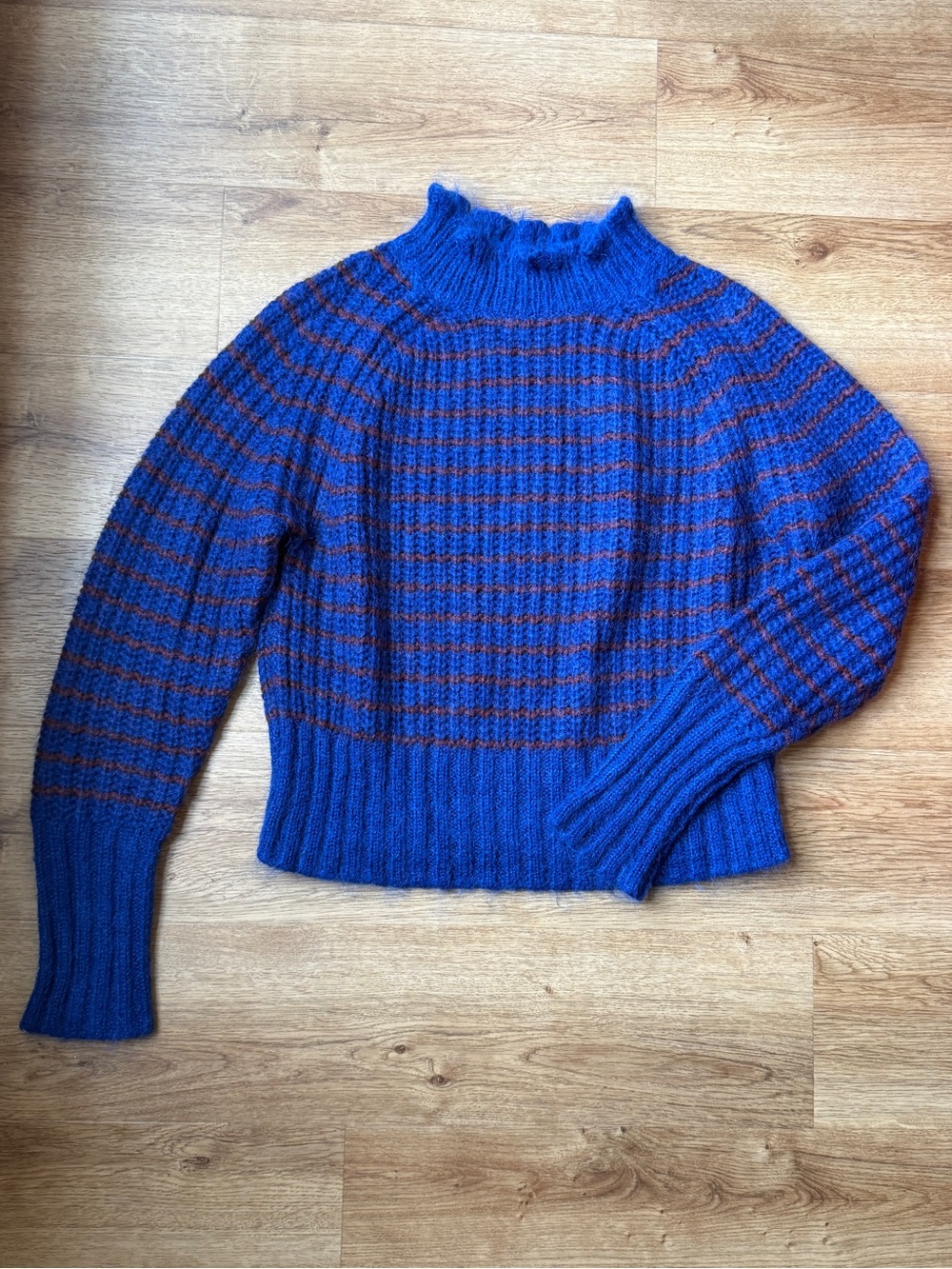 Leon & Harper Striped Mohair Sweater